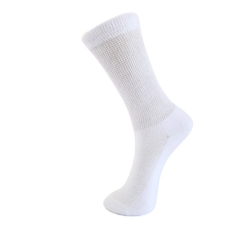 루즈 커프 나사 두꺼운 수건 양말 루프 파일 양말, 당뇨병 양말 엘리트 캐주얼 양말, 10 개 = 5 쌍