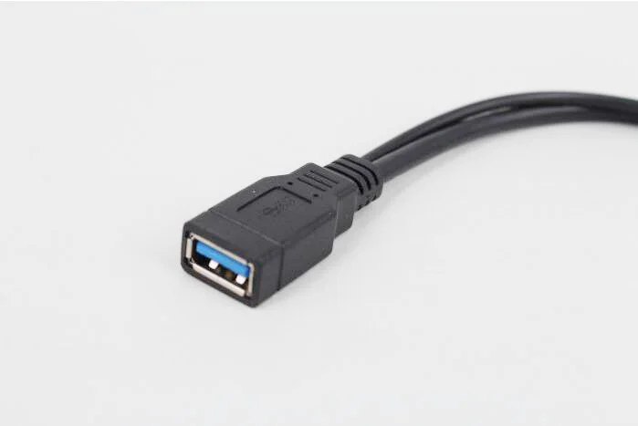 USB3.0 USB 3.0 Female to Micro USB 3.0 Micro USB 5Pin Splitter OTG Cable Adapter for Galaxy Note3 Computer Hard Drive HDD