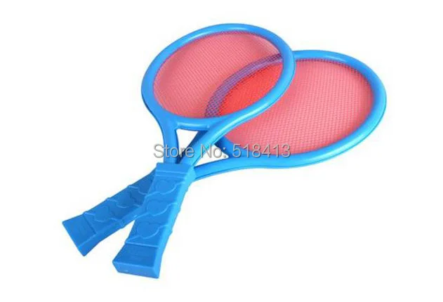 Brinquedos esportivos um tipo de raquete de badminton/tennis de dupla utilização para crianças ao ar livre unissex plástico 8-11 anos 2021