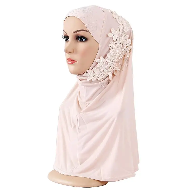 Một Trong Những Món Phụ Nữ Hồi Giáo Hoa Hijab Choàng Khăn Hồi Giáo Amira Mũ Khăn Choàng Hồi Giáo Khăn Trùm Đầu Băng Đô Cài Tóc Turban Gọng Tóc Nón Ả Rập Thời Trang