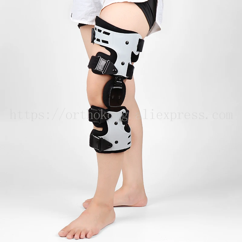 10pcs Osteoarthritis OA Knee Brace For Arthritis Ligament Medial Hinged Knee Support Joint Pain Sports Unloading Left or Right