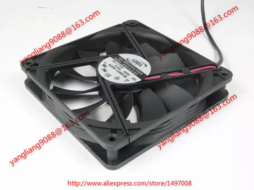 

ADDA ADN512LB-A91 DC 12V 0.22A 135x135x25mm Server Cooling Fan