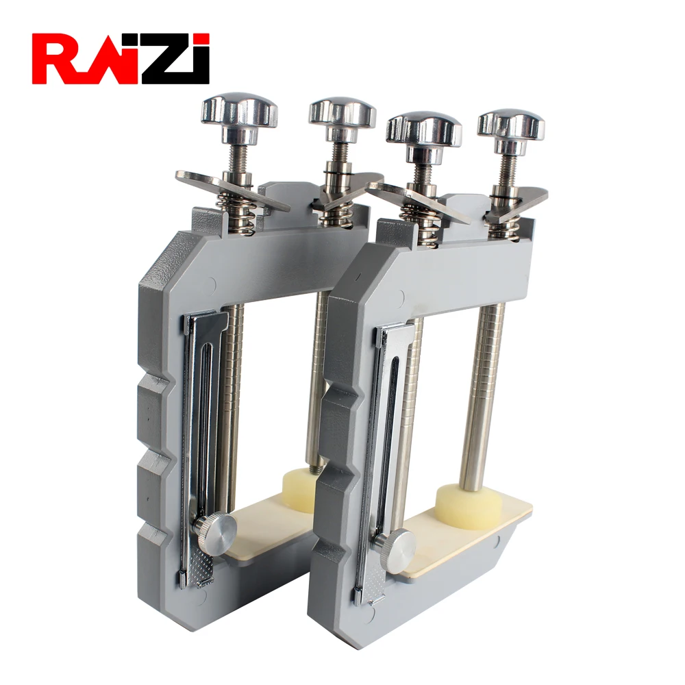 Raizi 2 Pcs granite mitre clamp for granite marble stone slab stitching 45 degree install tooling tools