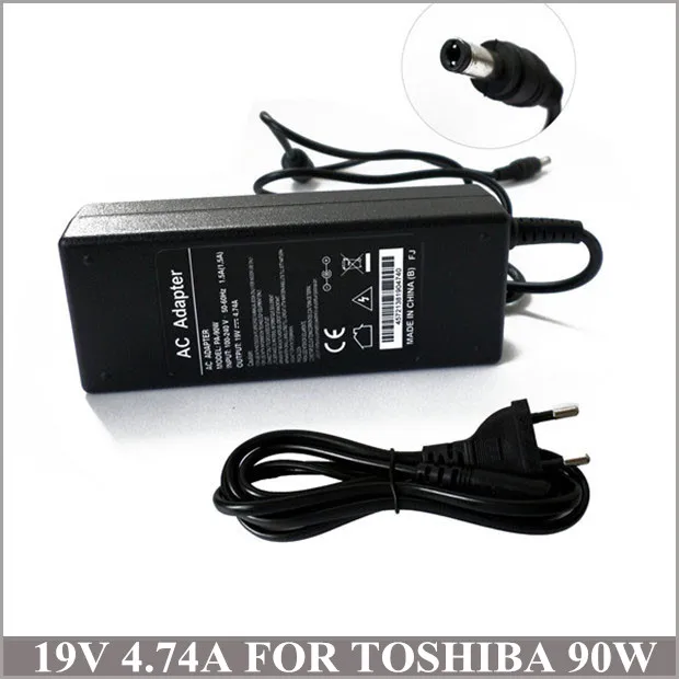 

19V 4.74A 90W Universal Laptop Charger Notebook Power Supply AC Adapter For Toshiba Satellite A210 A300 PA3516U-1ACA