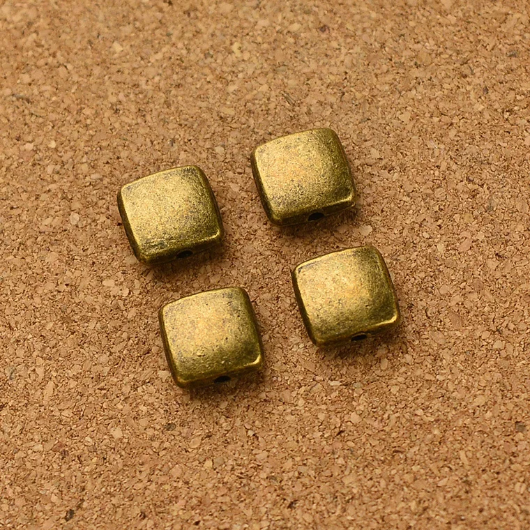 

Wholesale vintage 150pcs antique bronze small hole bead charm diy jewelry Findings 1mm hola dia