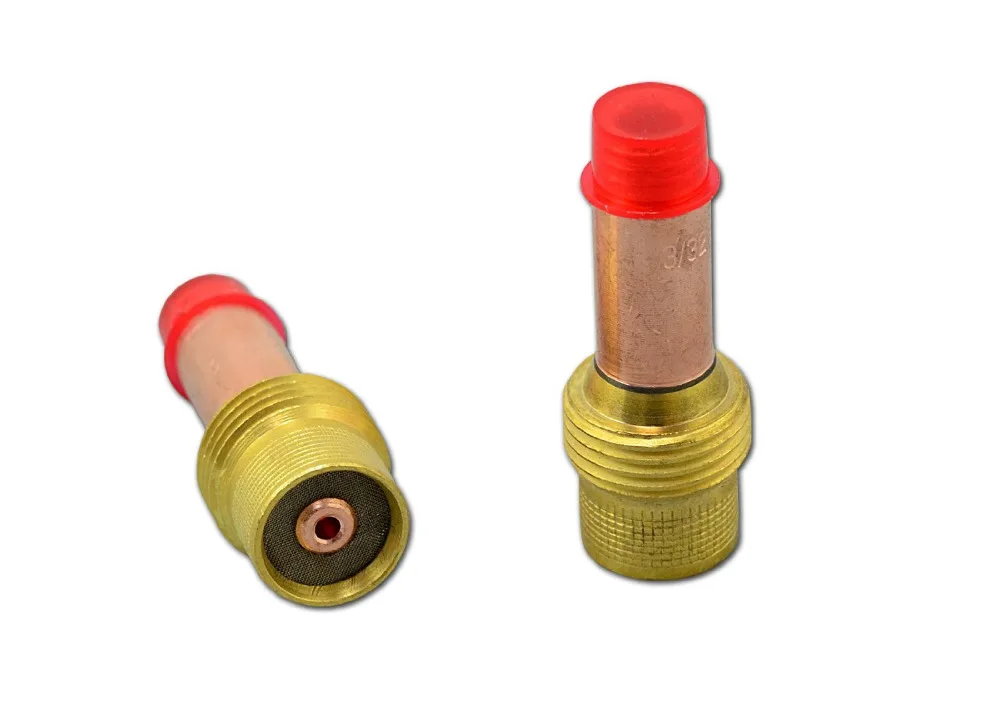 

2Pcs 2.4mm 3/32" 45V26 Collet Body Gas Lens for WP-17/WP-18/WP-26