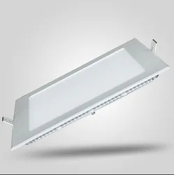 3W/6W/9W/12W/15W/25W Ultradünnes LED-Downlight, quadratisches LED-Panel, Deckeneinbauleuchte, AC85–265 V