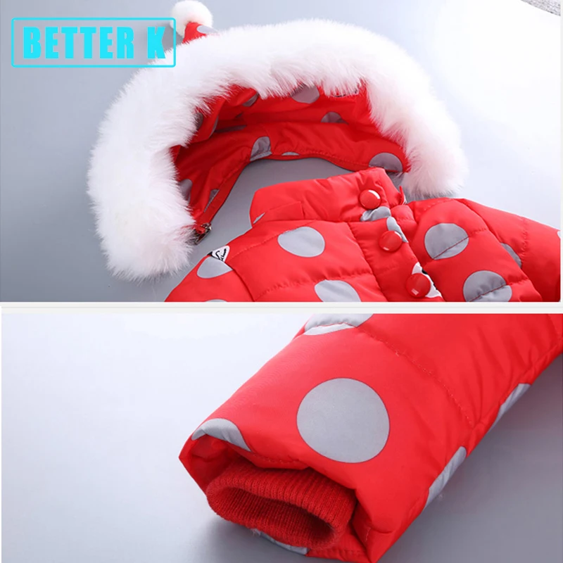 Children Coat Baby Girls Winter Coat Girl\'s Warm Baby Jacket Winter Outerwear Thick Kids Girl Clothing Girl Winter Jacket Coat