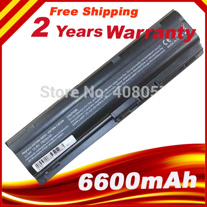 

7800MAH 9CELLS NEW Laptop Batteries for HP Pavilion G4 G6 G7 CQ42 CQ32 G42 CQ43 G32 DV6 DM4 430 Batteries 593553-001 MU06