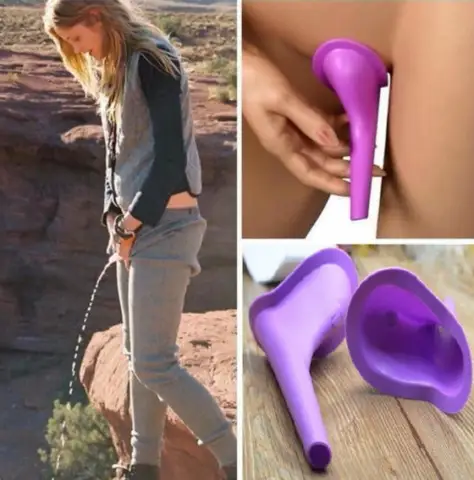 20pcs Women Girl Urinal Outdoor Travel Camping Female Urinal Soft Silicone Urination Device Stand Up & Pee Lady Mobile Toilet