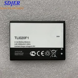 2019 New TLI020F1 TLI020F2 Battery For TCL J720T J726T Alcatel One Touch Pop 2 5042d C7 7040 OT-7040 OT-7040D Phone Replacement