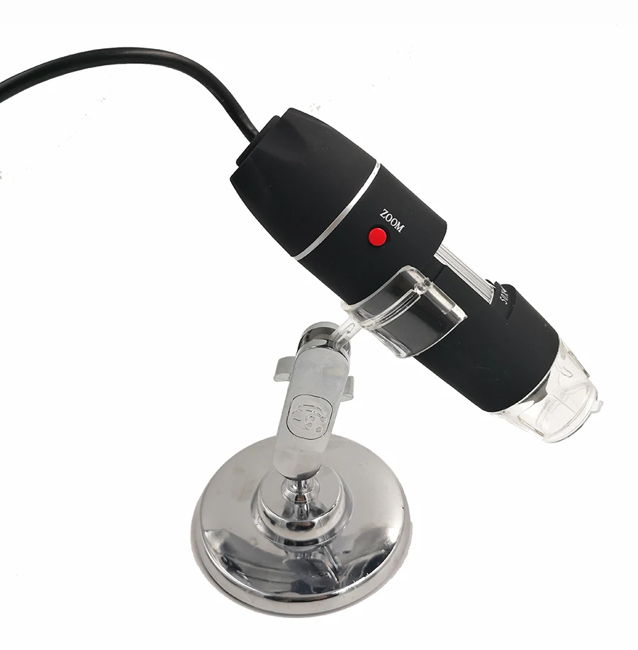 1000X HD digital USB microscope electronic microscope Camera video microscopeUSB Magnifier +calibration ruler 8 LED lights