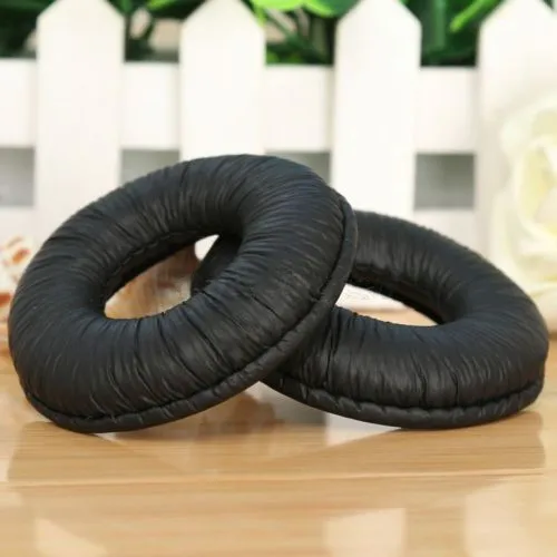 1 Pair of Black Ear Pads Replacement Ear Cushions for MDR-V150 V250 V300 V100 V200 V400 ZX100 ZX300 Headphones Earphone