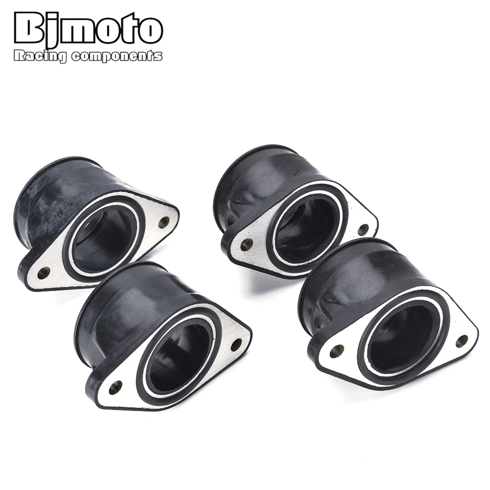 Moto Carburetor Adapter Interface Intake Manifold Boot Set For Suzuki GSX750F GSX750 Katana GR78A 90-98 GSXR750 GR77A 89-90