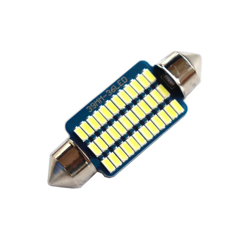 Car interior led Canbus 0.13A 31/36/39/41MM Interior Reading Light 21/30/36 SMD 3014 LED Clearance Bulbs Auto plate Lamp 12V