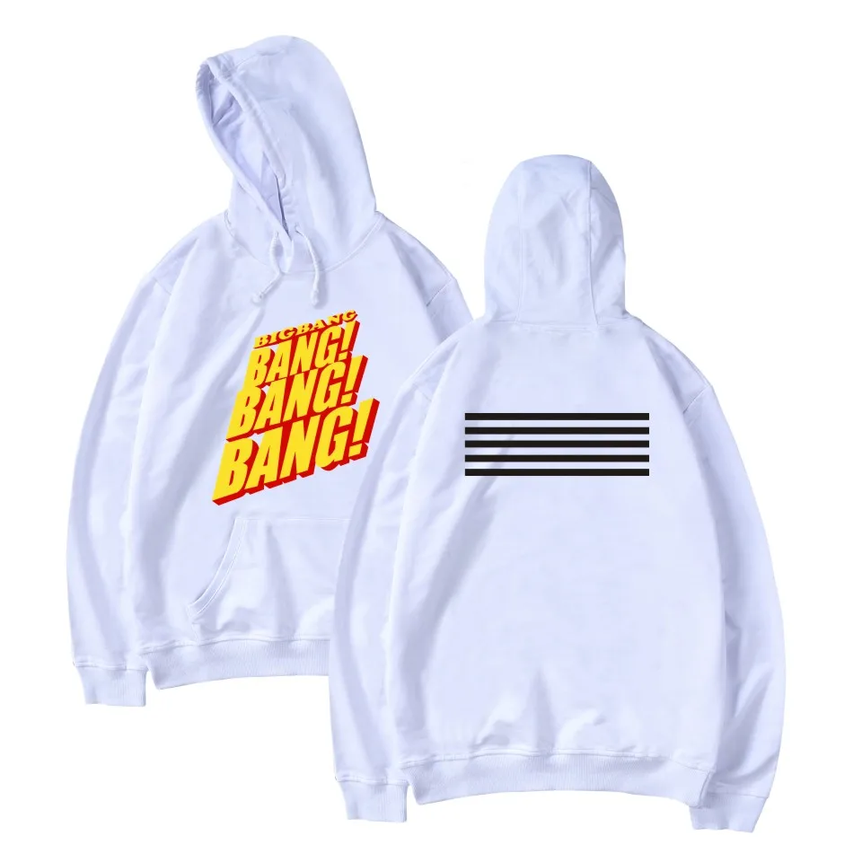 LUCKYFRIDAYF BIGBANG Kpop Harajuku Hoodies Sweatshirts Women Men Fashion Hoodie Women men Casual Cloth Streetwear pullover tops