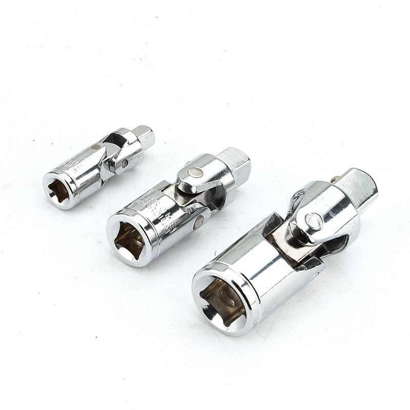Imagem -05 - Conjunto Universal Joint Catraca Soquete Chave Adaptador Bar Extensão Adaptador Aço Crv 2