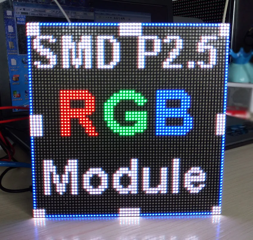 P2.5 Indoor full color module,HD LED display module SMD 3in1 RGB LED Displays LED panel