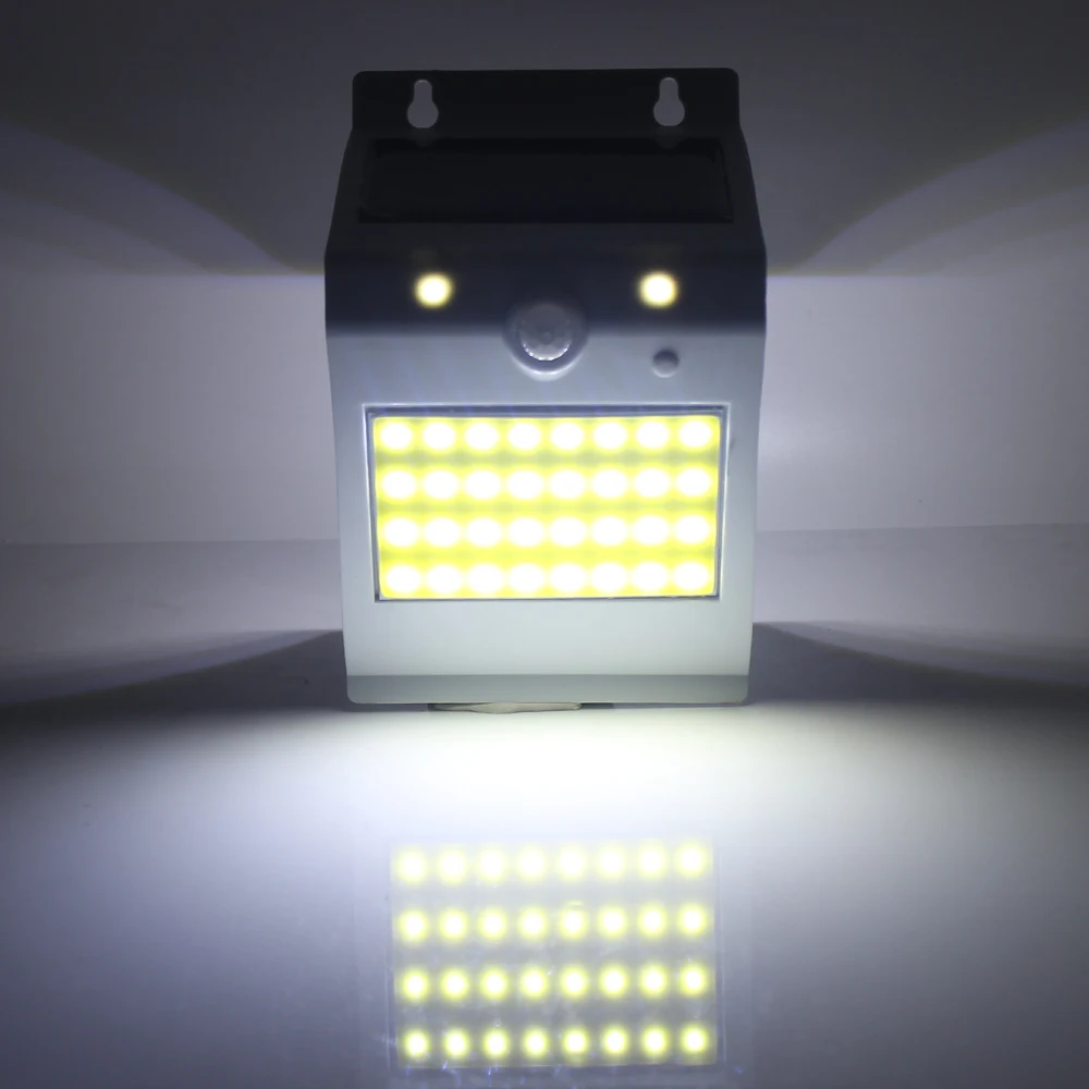 Solar LED Lamp Arch Bridge IP65 PIR Motion Sensor Garden Outdoor Pathway Sense Solar Powered Lamps Wall Lights