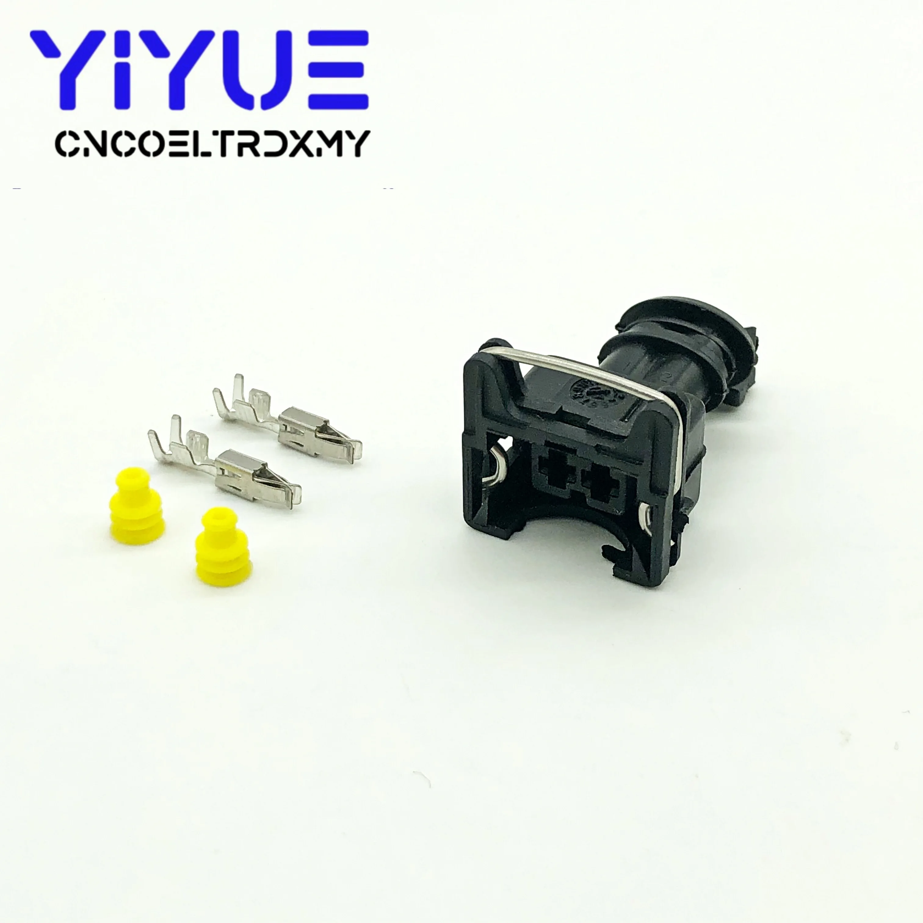 5 Kits EV1 282762-1 Car Waterproof 2 Pin way Electrical Wire Connector Plug automobile Fuel Injector Connectors Adapters for TE