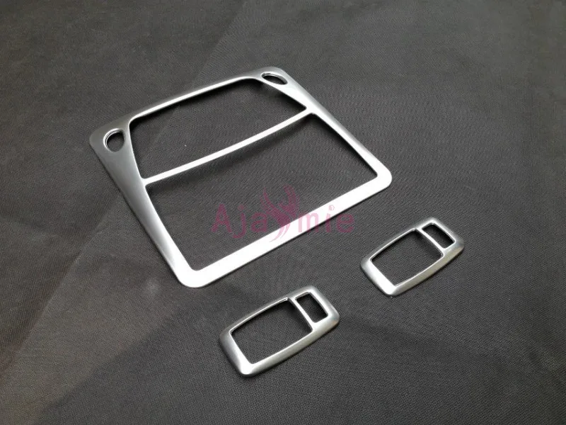 Chrome Car Styling Interior Reading Lamp Cover Light Overlay Panel Frame Kit 2014 2015 2016 2017 For Nissan X-trail Accessories