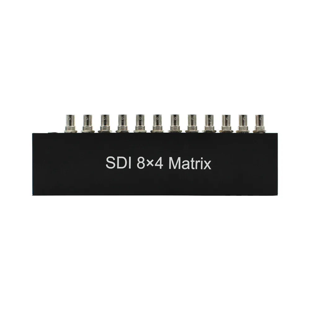 Free Shipping Retail SDI 8x4 Matrix Full-HD SD-SDI HD-SDI 3G-SDI SDI Signal Input And Output Factory Direct Sales