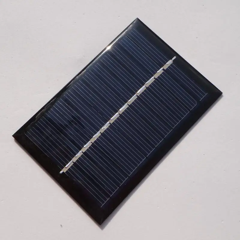 Заводская цена 0,6 Вт 6 В мини-солнечная батарея поликристаллическая солнечная панель солнечный модуль DIY солнечная панель зарядное устройство и игрушки 90*60*3 мм 10 шт.
