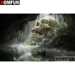 HOMFUN 5D Diy Diamond Painting Cross Stitch 