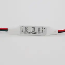 10pc SP002E WS2812B WS2811 RGB LED Strip Controller USB/3Pin Snap-in JST Connector Mini 3 keys for Pixel LED Strip Light 5V 24V