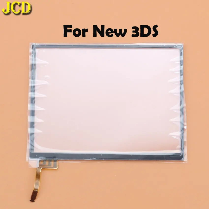 JCD 1 шт. панель сенсорного экрана дисплей дигитайзер стекло для нового 3DS XL LL консоль игровой сенсорный экран Замена