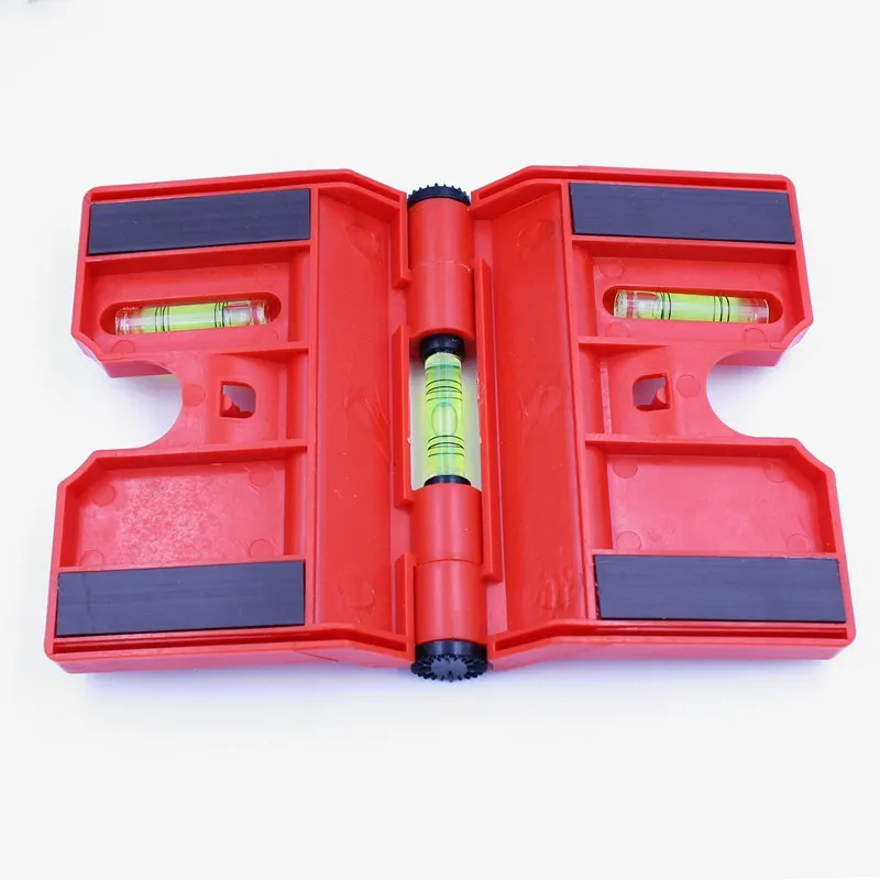 QASE 340 Grad Faltbare Magnetisch Ebene Pipeline Rohr Installation Pipeline Bau Rohr Locator Ebene Geist 1Pcs