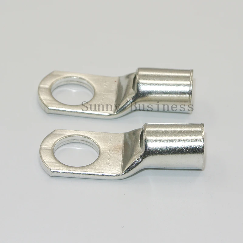 95mm2  3/0AWG X 5/16 3/8 1/2 in TINNED COPPER LUG BATTERY CABLE CONNECTOR TERMINAL SC95-8 SC95-10 SC95-12