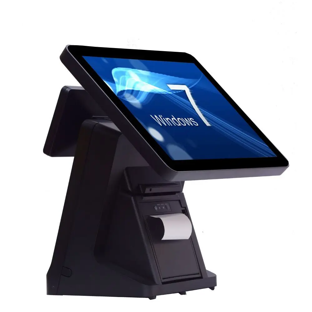 

Touch Screen POS 15inch Pos All In One System Built in 80mm printer For Restaurant