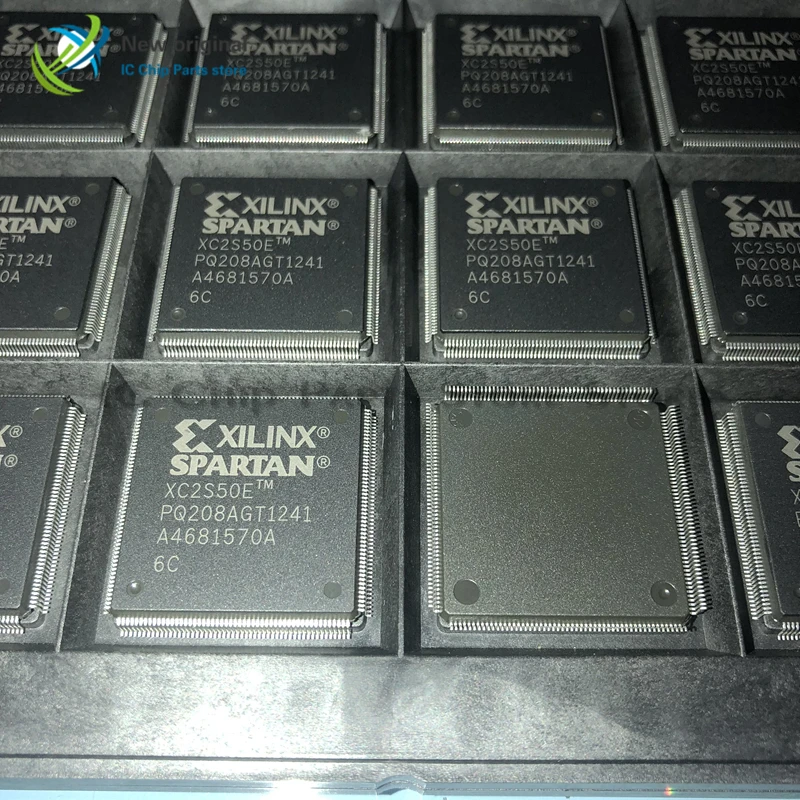 集積ICチップXC2S50E-6PQ208C qfp208 xc2s50e PQFP-208 XC2S50E-6PQ208 1個オリジナル在庫あり