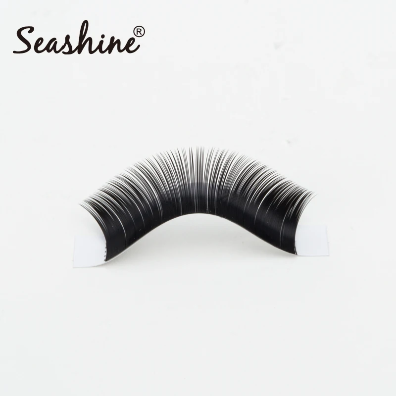 Seashine Luxury Individual Lasesh C D L CURL Korean Silk Eyelash Extension Nutural Long False Eyelashes Lashes Extension