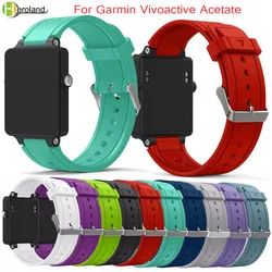 Wristband Silicone Sports Bracelet Watch Strap For Garmin Vivoactive Acetate smart Watchbands Approach S2/Approach S4 Wristband