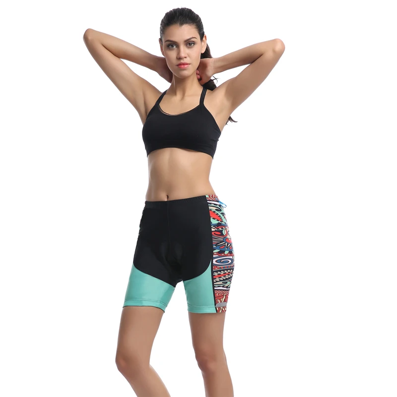 

ILPALADINO Quick Dry Cycling Shorts Women's Gel Padded Breathable Bicycle Short Bike Sportwear Ropa Ciclismo