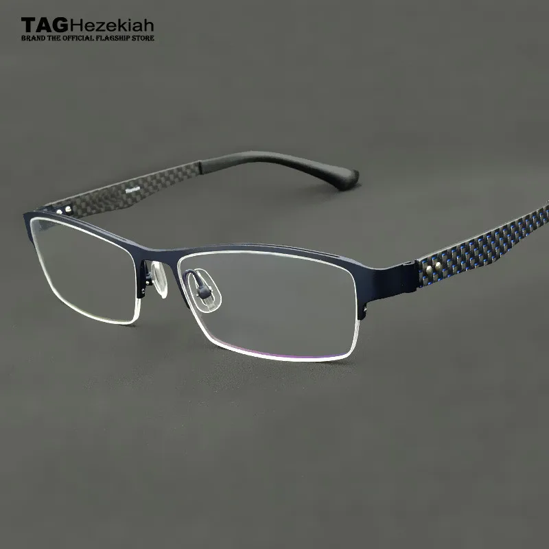 2024 new titanium glasses frame men Top Brand Fashion ultra-light carbon fiber eyeglasses frames women College optical shelves