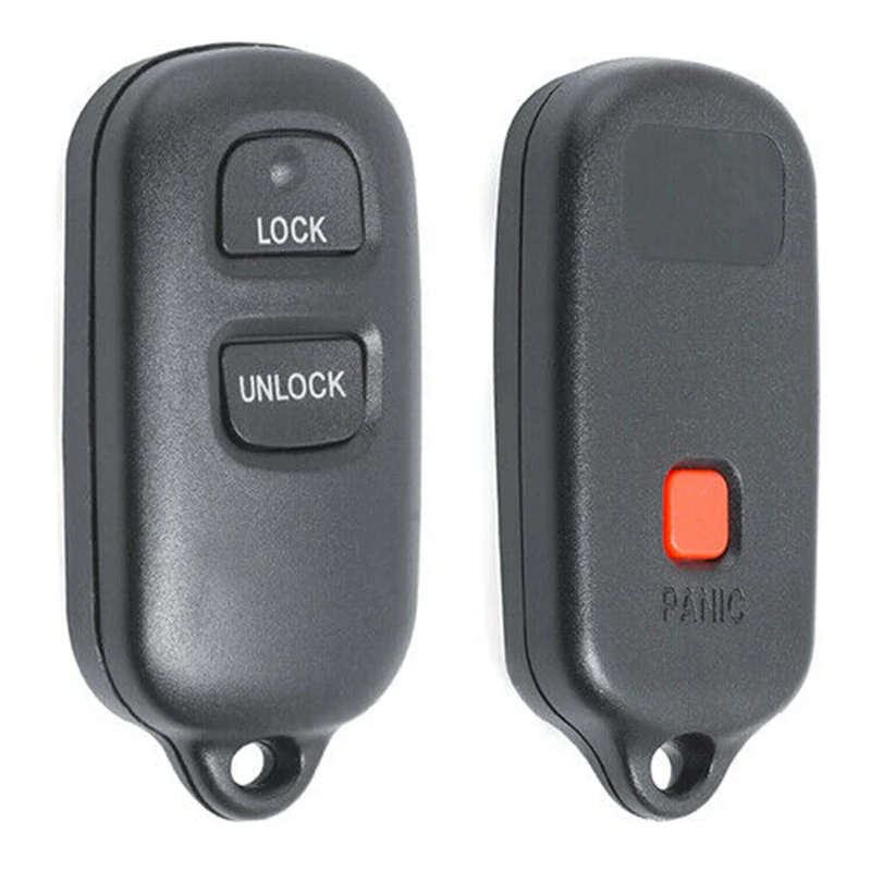 KEYECU Keyless Entry Remote & Transponder Key With 3B 4D67 / 4C Chip for Toyota Corolla Matrix Camry Solara Sienna Fob GQ43VT14T