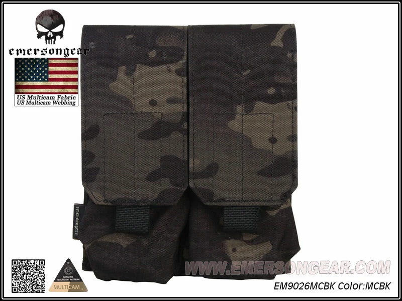 emersongear LBT Style M4 Double Magazine Pouch Tactical Combat Molle MAG Pouch EM9026