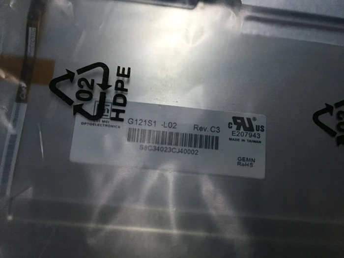 12.1 inch industrial screen G121S1-L02