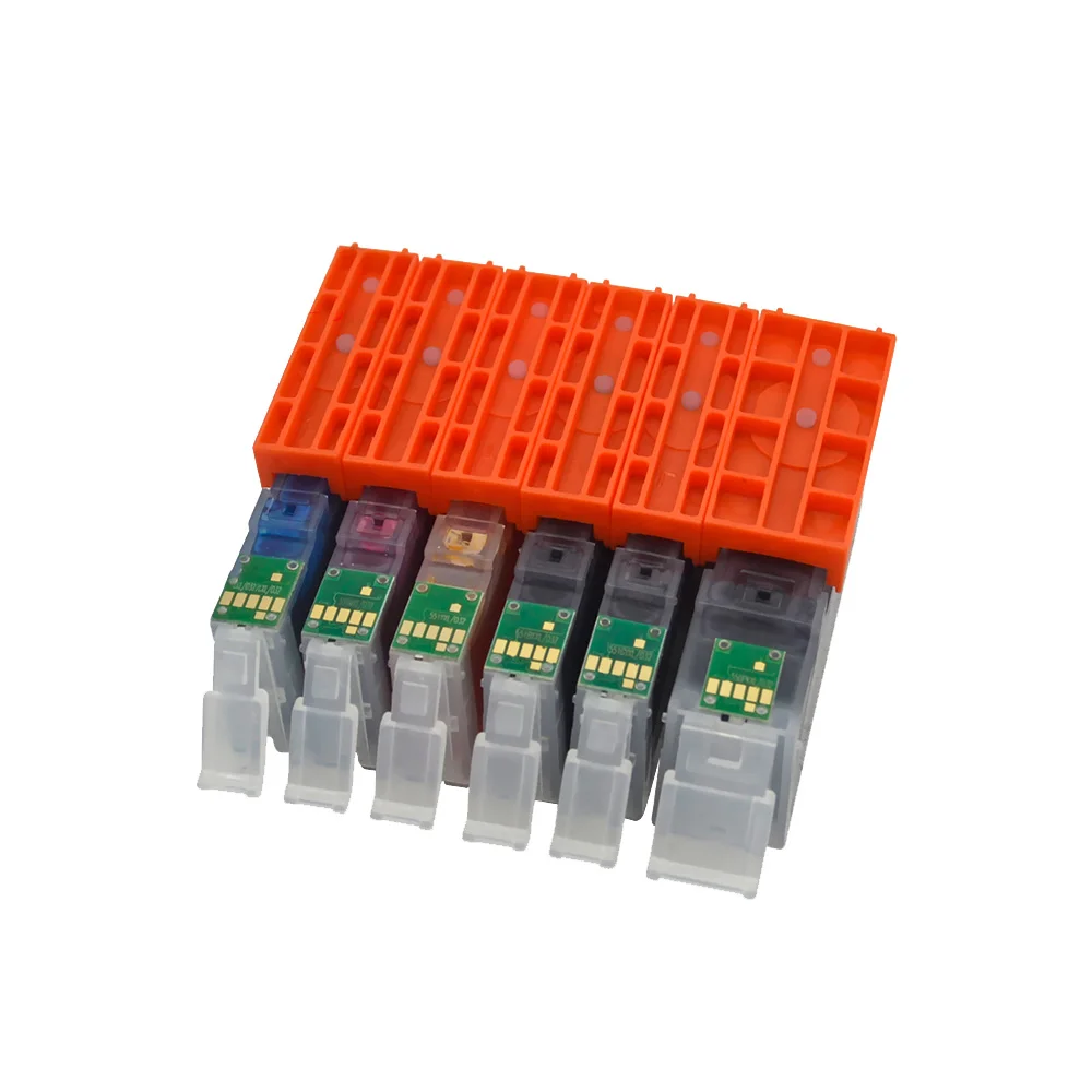 6PK  Compatible PGI580 580XXL CLI 581 XXL ink cartridge for CANON Pixma TR7550 TR8550 TS6150 TS6151 TS8150 TS8151 TS8152