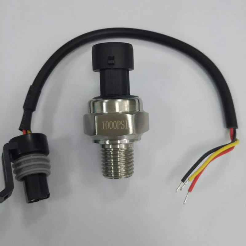 15 PSI - 2500 PSI npt 1/4 pressure transmitter Hydraulic Oil  Water Air compressor Pressure Sensor