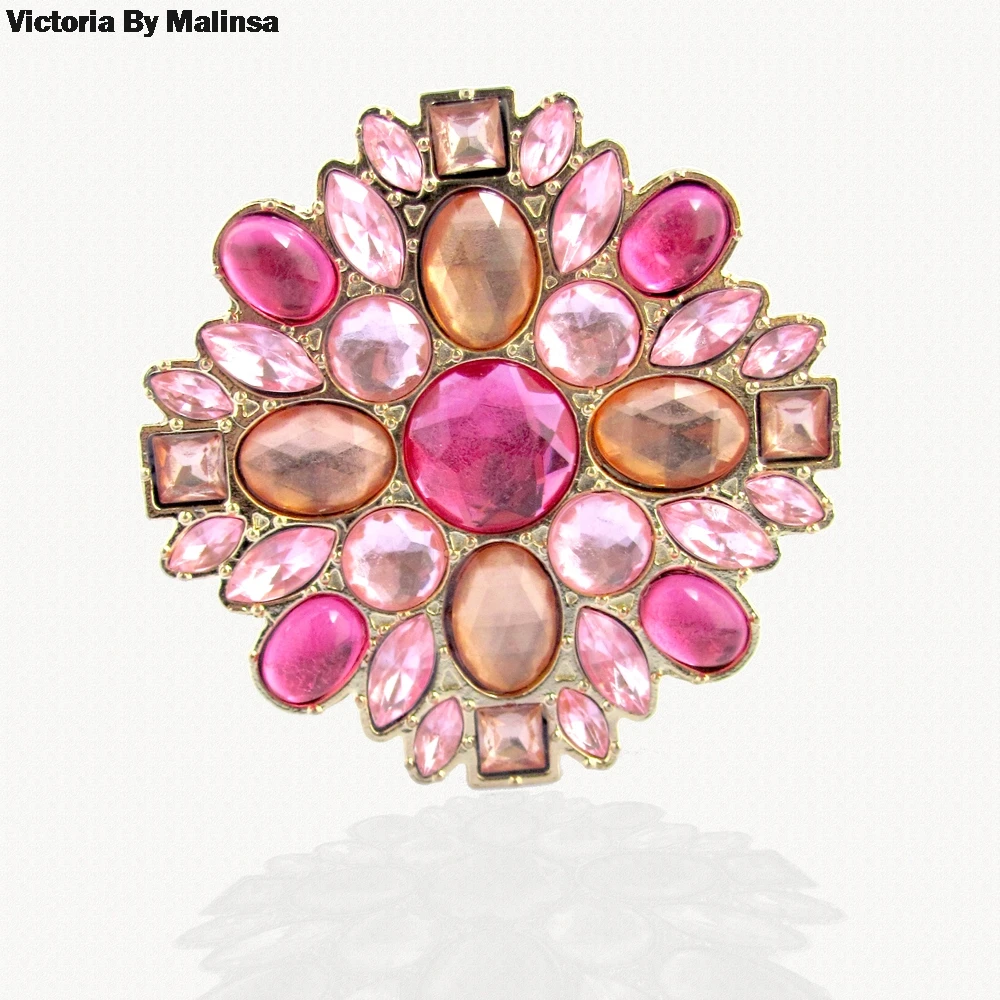 Women Flower Rhinestone Swimsuit Brooch Wedding Bridal Pin Jewelry bikinis brooches Gifts Vintage