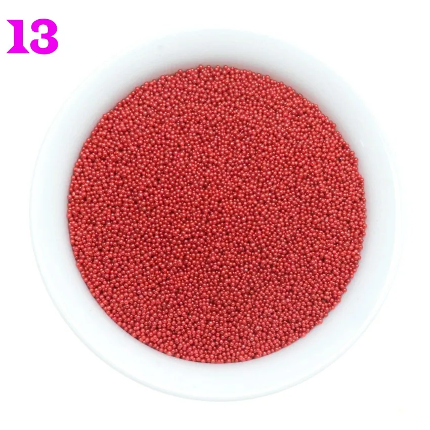 MIAOCHI 20/50gram 0.7mm Micro No Hole Glass Seed Beads Embellishment Scrapbooking Jewelry Findings Diy