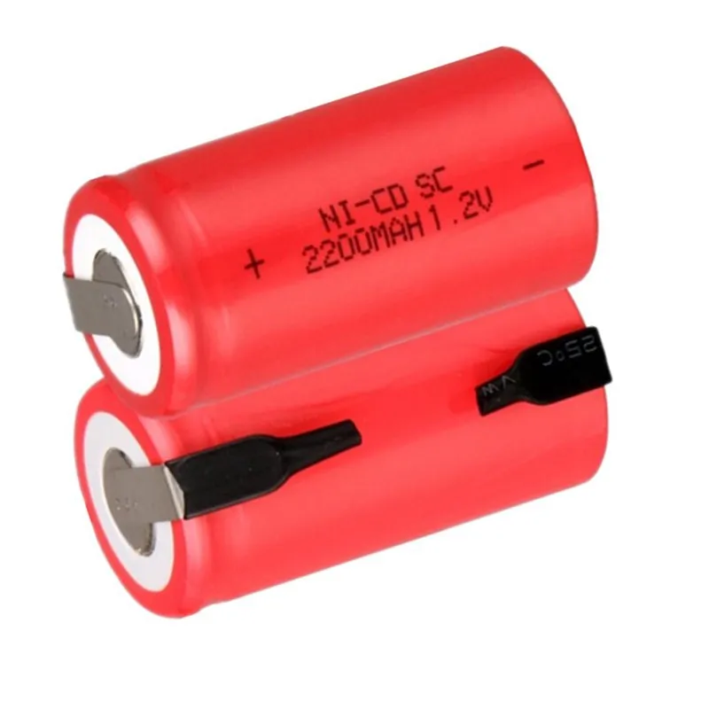 Baterias recarregáveis do cd do ni da bateria de sc 2200mah 1.2v de soravess 2-10 pces para makita bosch hitachi metabo dewalt para ferramentas elétricas