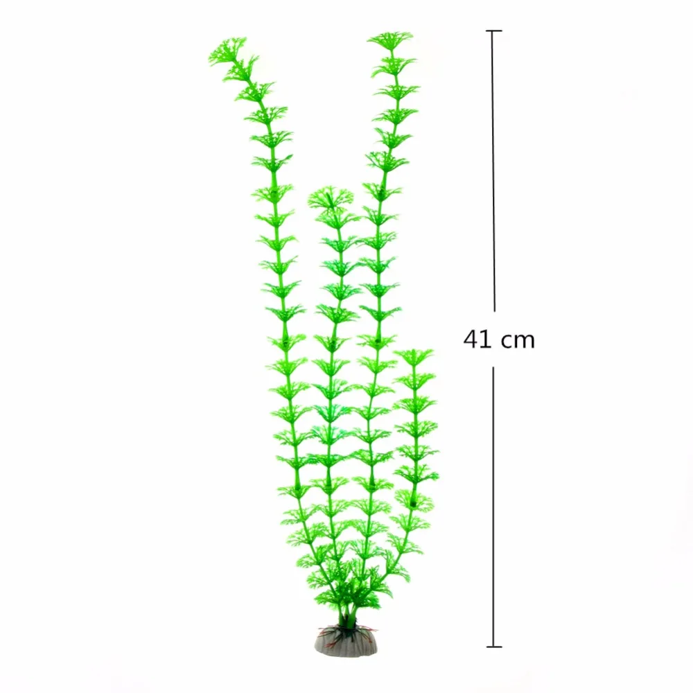 1 Pcs Fish Tank Decoration Landscape Accessories 6 Color Artificial Simulation Aquatic Water Plant Fish Tank Aquarium Decor