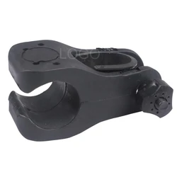 Flashlight Mount Holders Universal Black Cycling Bicycle Flashlight Mount Bracket  Torch Clip Bike Front Light Mount