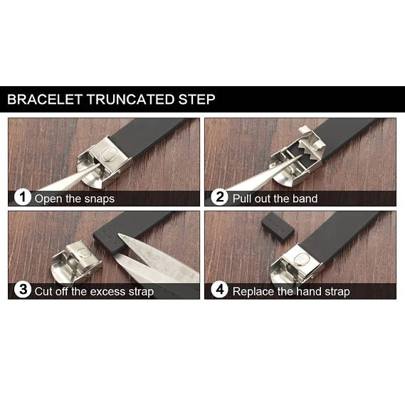 Men  Black Leather Medical Alert Bracelet with Carving Disease