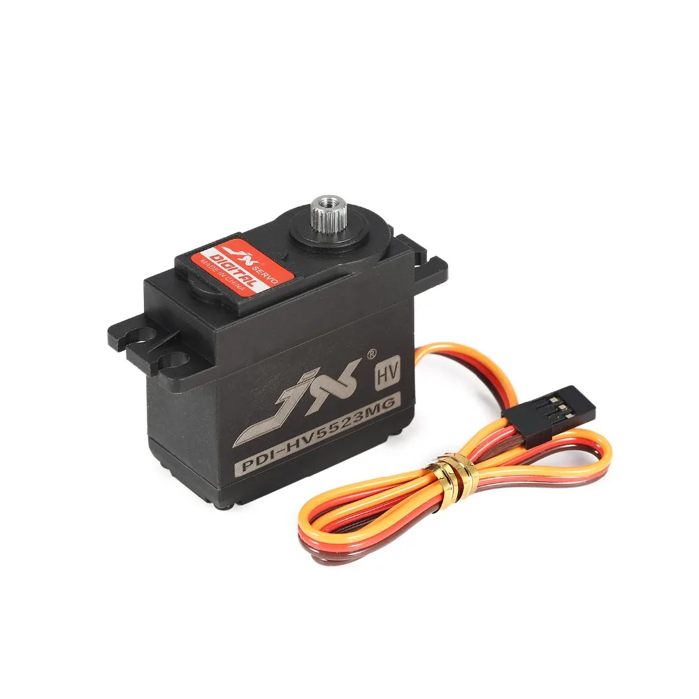 JX PDI-HV5523 HV High Voltage Metal Gear Digital Core Servo with 23kg High Torque for RC Car Robot Airplane Aircraft Drone DIY